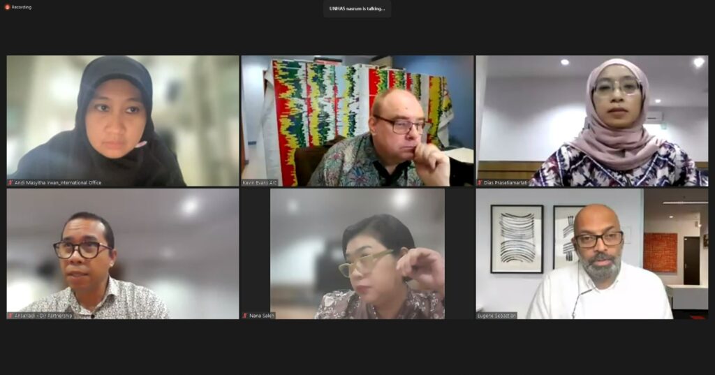 Hasanuddin University and PAIR Hold a Workshop on Preparation for Research Consortium