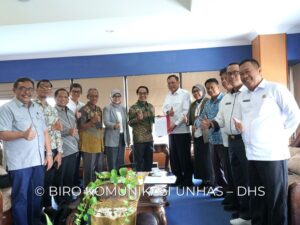 Rektor Unhas Terima Kunjungan Kakanwil BPN SulSel Perkuat Pemanfaatan dan Pengamanan Aset Kampus