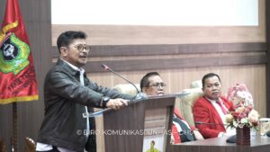 Penyambutan 275 Mahasiswa Baru Pascasarjana FH Dihadiri oleh Menteri Pertanian RI