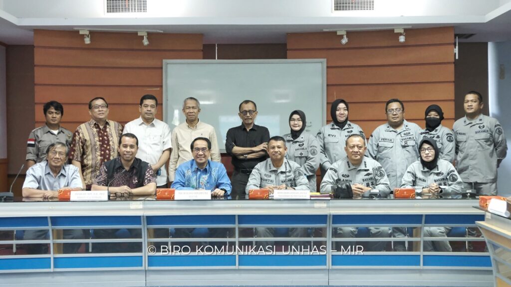 Unhas dan Bakamla Diskusi Penyusunan Rekomendasi Kebijakan Peningkatan Peran Masyarakat Dukung Keamanan Perairan Indonesia