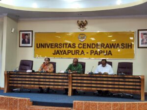 Rektor Unhas bersama Sivitas Akademika Uncen Dialog Tentang Pengelolaan Perguruan Tinggi