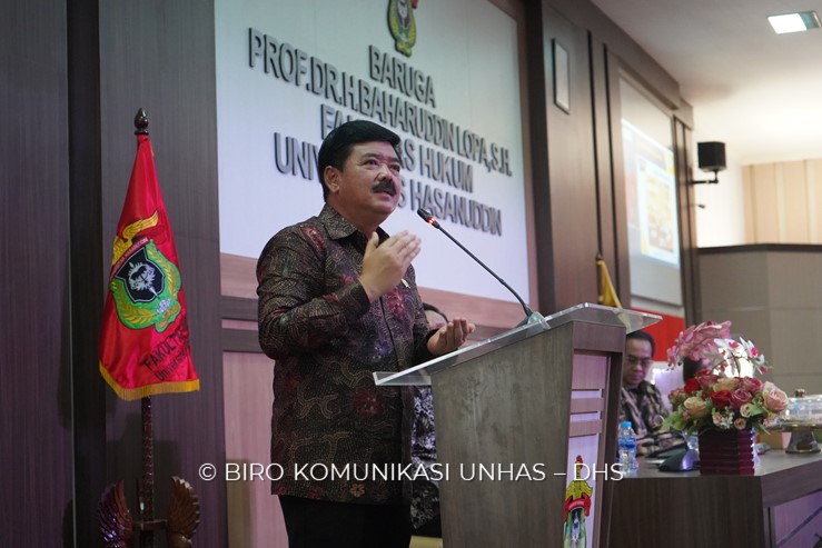 Berkunjung Ke Unhas, Menteri ATR/BPN: Penguatan SDM dan SDA Modal Besar Bagi Pengeloaan Tata ruang dan Pertanahan