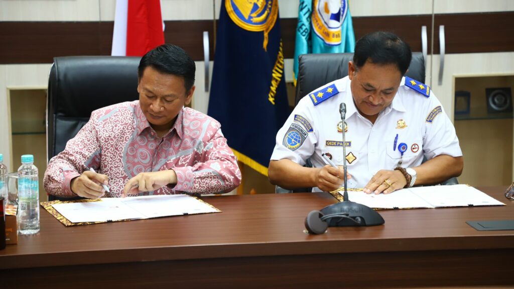 MoU Unhas Bersama Kementerian Perhubungan