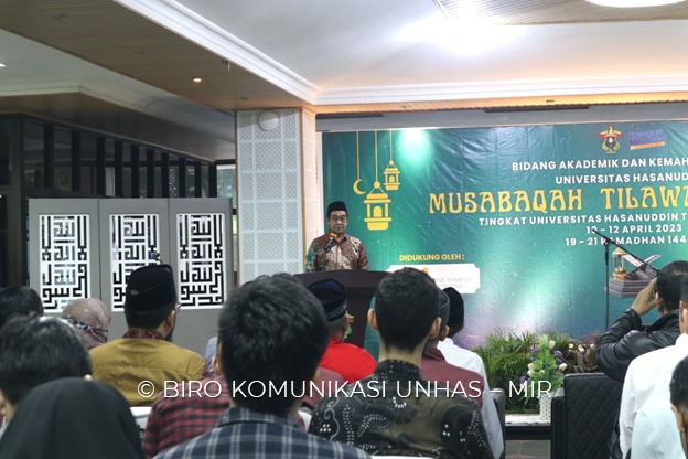 Rektor Unhas Buka MTQM 2023 yang Diikuti 374 Mahasiswa