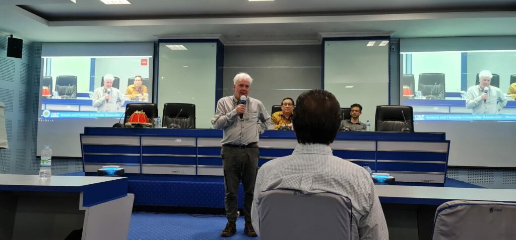 FIKP Unhas Gelar Kuliah Umum Tentang Rumput Laut, Hadirkan 3 Pembicara Wageningen University and Research (WUR)-Netherland