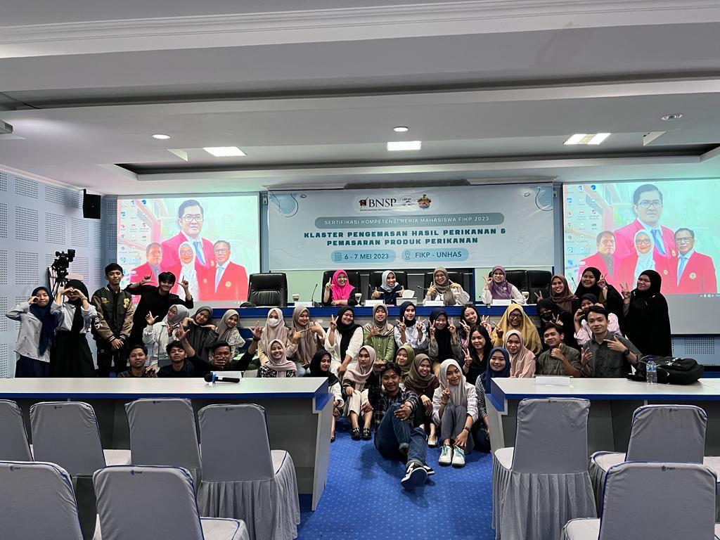 TUK FIKP Unhas Lakukan Sertifikasi Kompetensi Kerja Bagi Mahasiswa