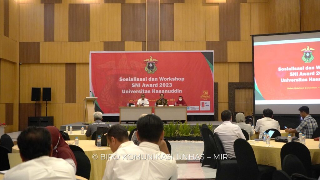Tingkatkan Mutu Layanan, Unhas Gelar Sosialisasi dan Workshop SNI Award Tahun 2023 2