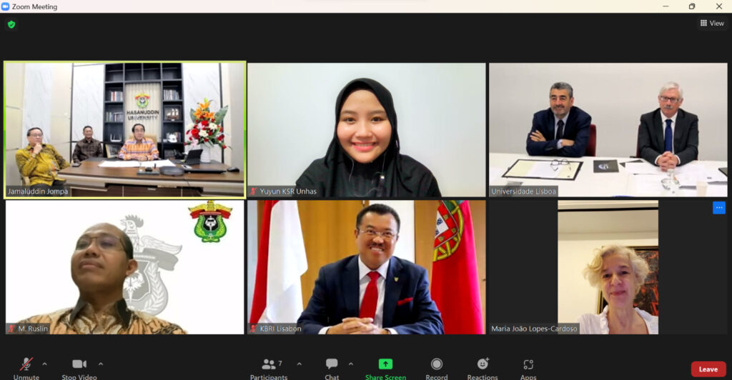 Unhas bersama Universitas Terkemuka di Portugal Sepakat Kerja Sama Pengembangan Tridarma