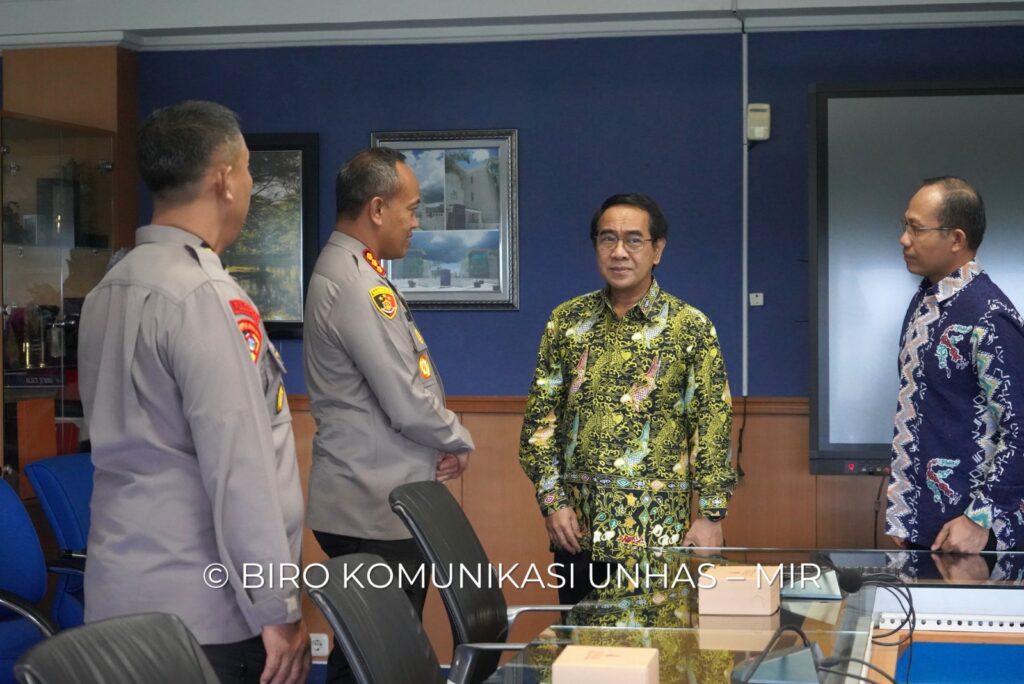 Rektor Unhas Terima Kunjungan Polrestabes Makassar