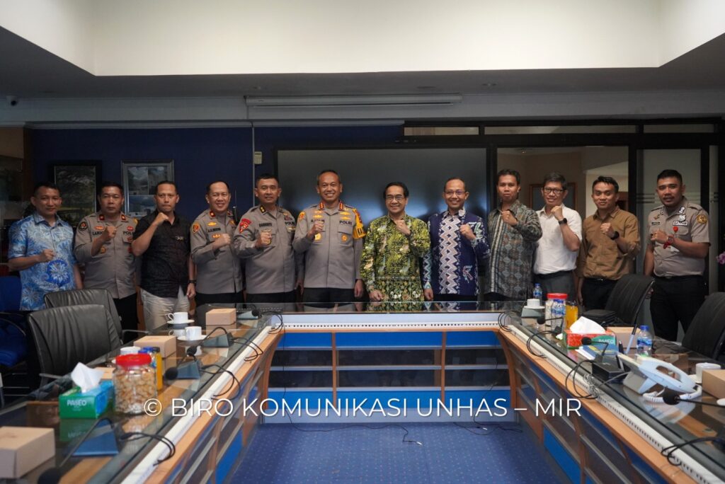 Rektor Unhas Terima Kunjungan Polrestabes Makassar, Bahas Peluang Kerjasama