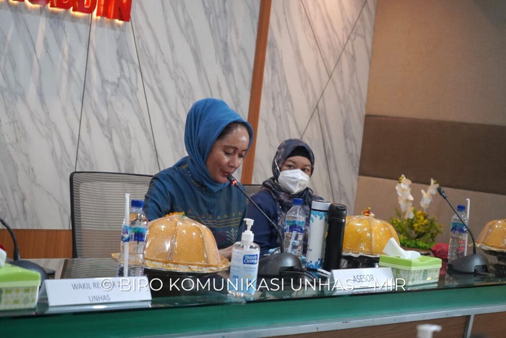 Assesor LAMPT-Kes memberikan sambutan pada Pembukaan Akreditasi Kedokteran Jiwa FK