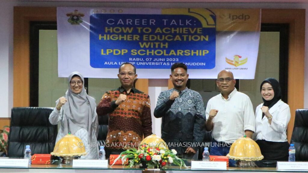 CDC Unhas Gelar Bincang Karir Tentang Kiat Sukses Meraih Beasiswa LPDP