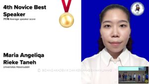 Mahasiswa Unhas Raih Best Speaker di Ajang National University Debating Competition