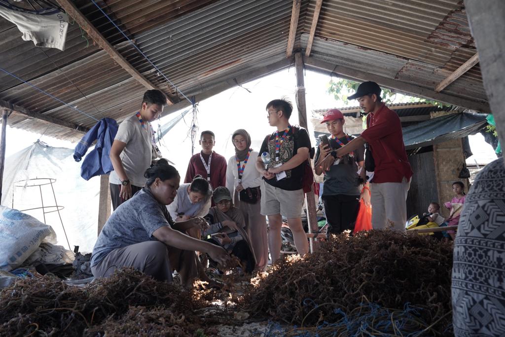 Unhas Perkenalkan Budaya Maritim pada 47 Peserta International Culture Program 2023