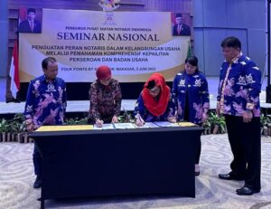 Unhas dan Ikatan Notaris Indonesia Sepakat Kerja Sama Penguatan Tridarma Perguruan Tinggi