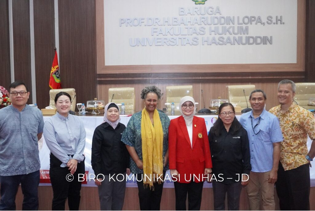 Unhas Kolaborasi Unicef Hadirkan Kuliah Umum Pencegahan Kekerasan Seksual Ranah Daring