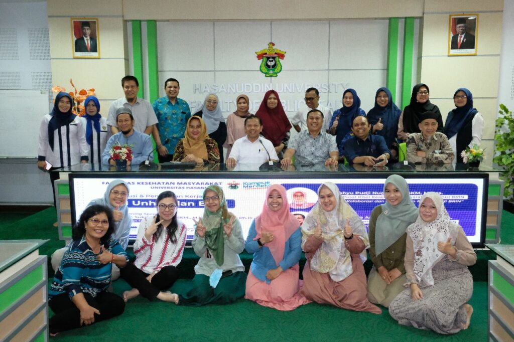 BRIN Bahas Peluang Kerjasama Penelitian dengan FKM Unhas