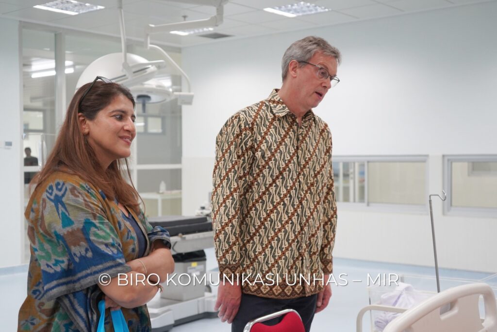 Duta Besar Uni Eropa untuk Indonesia Lakukan Peninjauan Pengembangan Program KfW RS Unhas