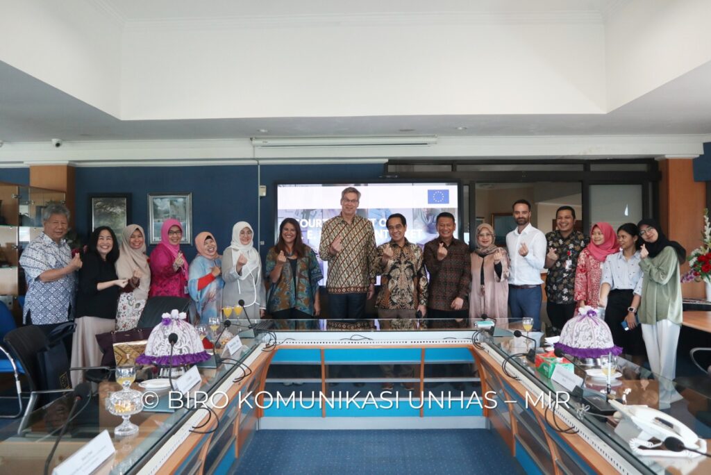 Rektor Unhas Terima Kunjungan Duta Besar Uni Eropa, Bahas Peluang Kemitraan Pengembangan Tridarma