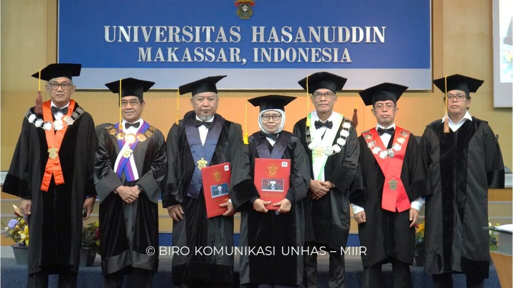 Unhas Kukuhkan Dua Guru Besar Baru pada Fakultas Teknik