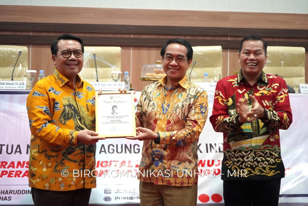 Rektor Unhas bersama Ketua MA