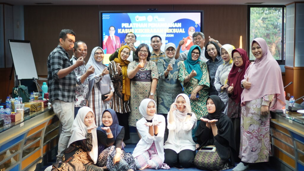 Satgas PPKS Unhas Selenggarakan Pelatihan Penanganan Kasus Kekerasan Seksual
