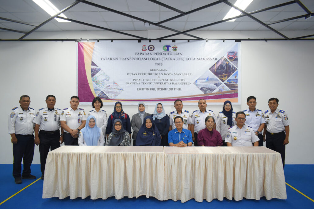 FT Unhas Kerja Sama Dinas Perhubungan Kota Makassar Selenggarakan Paparan Pendahuluan Tataran Transportasi Lokal