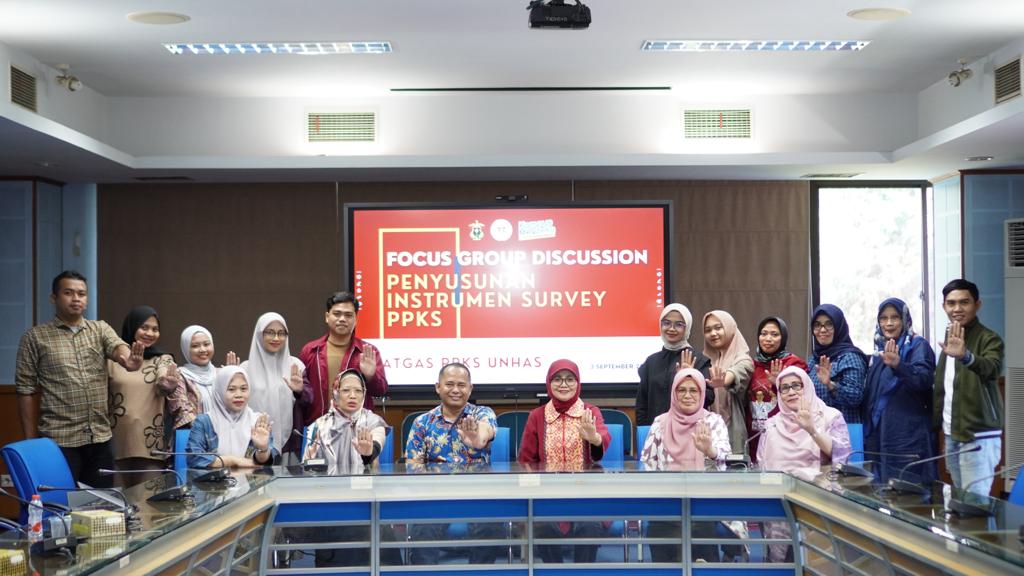 Unhas Persiapkan Instrumen Pemantauan dan Evaluasi Pencegahan Penanganan Kekerasan Seksual Lingkup Kampus