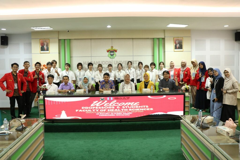 Universitas Okayama Tertarik Kolaborasi Riset dan Publikasi Bersama dengan FKM Unhas