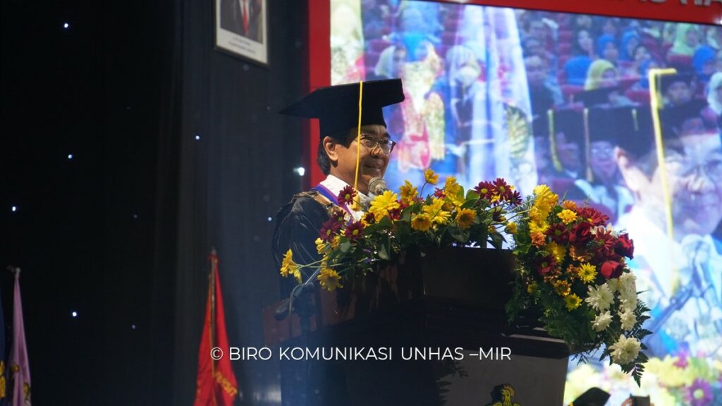 Upacara Dies Natalis Ke-67 Unhas, Prof JJ : Institusi Besar dengan SDM Berkualitas