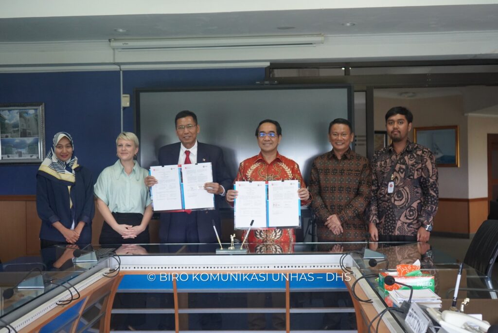 Penandatanganan Nota Kesepahaman antara Unhas dan Alliance Française Kota Makassar