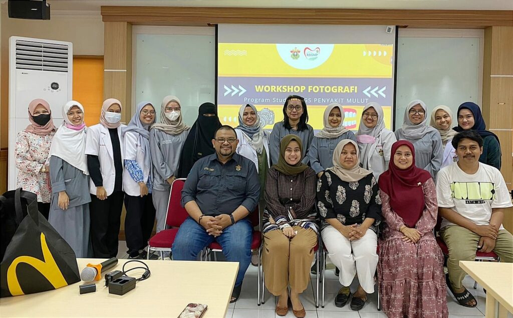 Prodi Spesialis Penyakit Mulut FKG Unhas Selenggarakan Workshop Fotografi