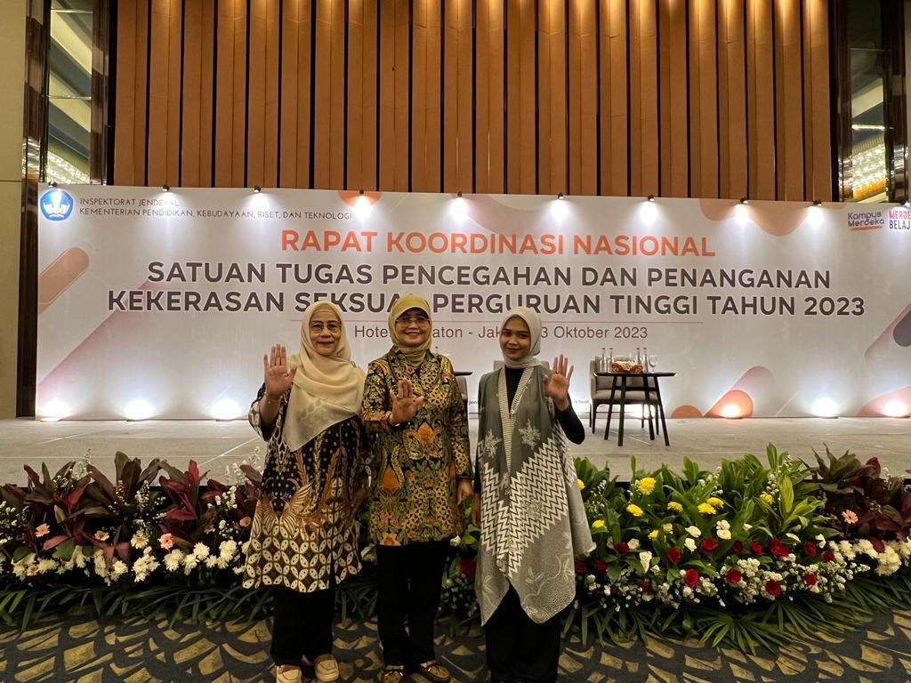Satgas PPKS Unhas Ikut Serta Dalam Rapat Koordinasi Nasional yang Diselenggarakan oleh Kemendikbudristek