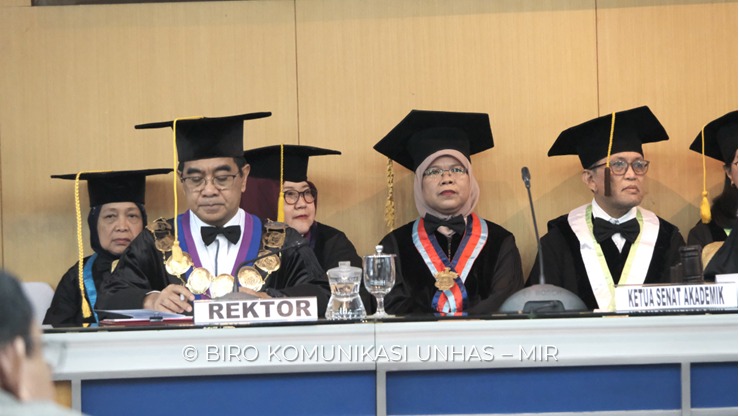 Unhas Kukuhkan Guru Besar Baru Bidang Ilmu Pemetaan pada Fakultas Ilmu Kelautan dan Perikanan