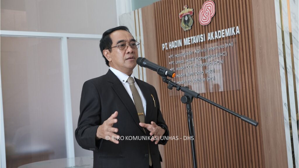 Peresmian Kantor Baru PT. Hadin Metavisi Akademika, Rektor Unhas : Hasilkan Semangat Baru