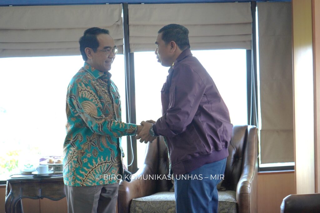 Rektor Unhas Terima Kunjungan Kepala BNN Sulsel, Bahas Perpanjangan Kerjasama