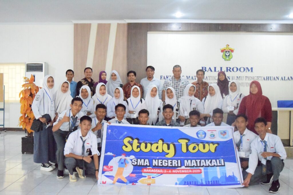 FMIPA Unhas Terima Kunjungan SMA Negeri Matakali, Berikan Pengenalan Prodi