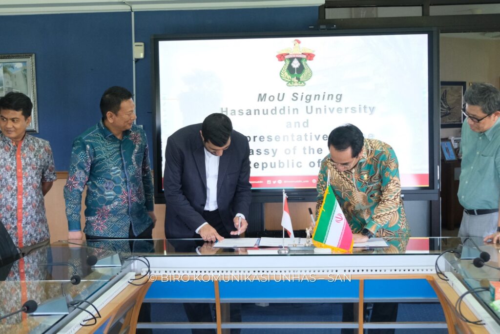 Unhas dan Kedutaan Besar Republik Islam Iran Sepakat Jalin Kerja Sama Pengembangan Pendidikan