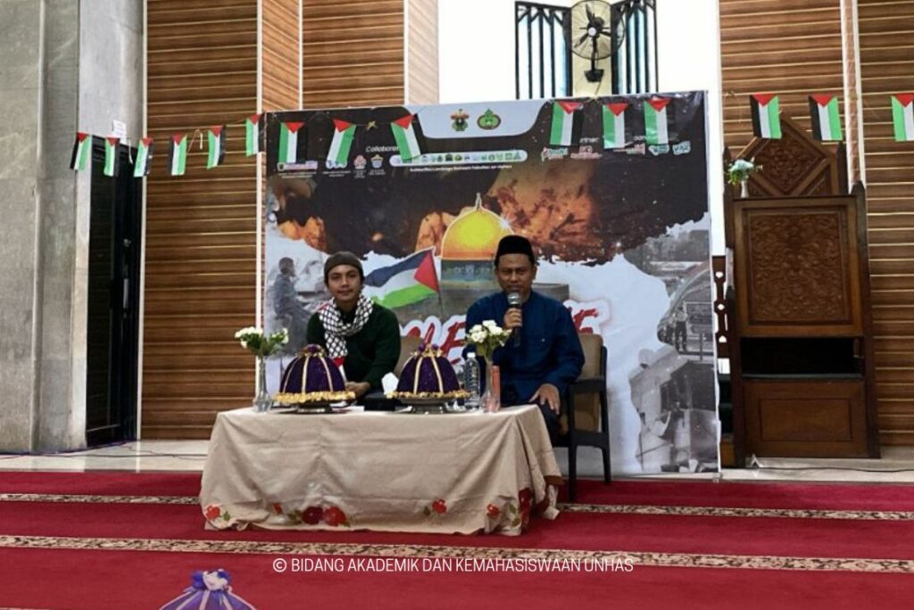 Aksi Peduli Palestina, Unhas Gelar Kajian dan Serahkan Donasi untuk Muslim Palestina