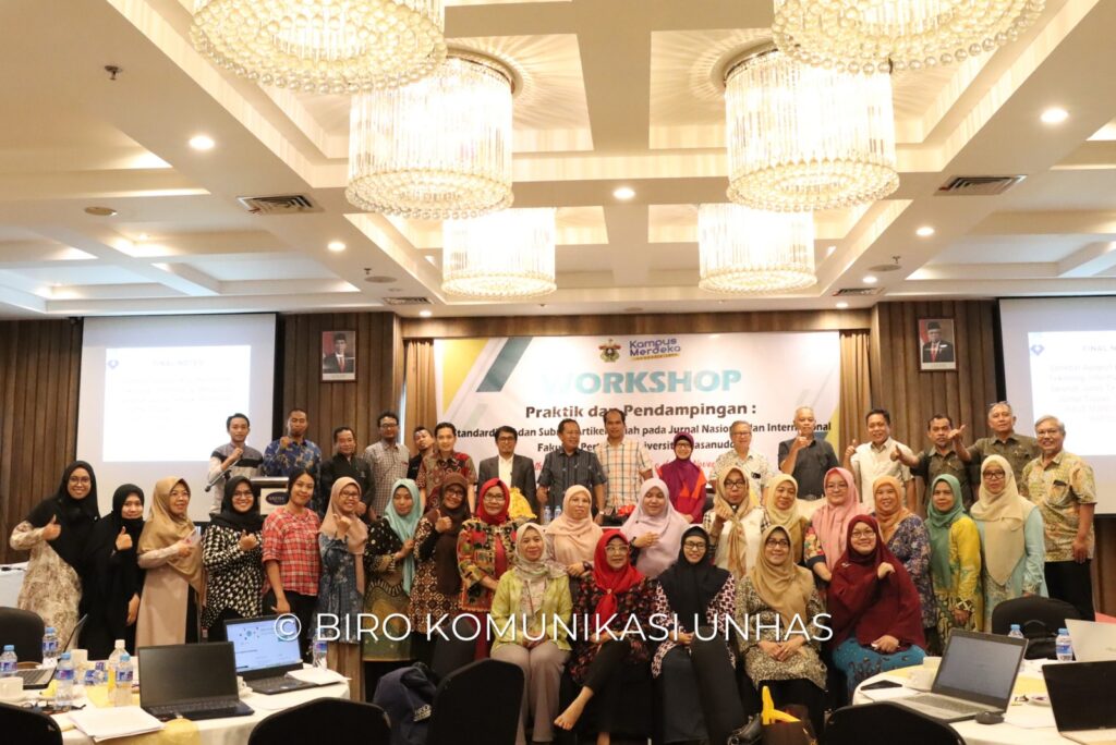 Faperta Unhas Selenggarakan Workshop Pendampingan Standarisasi dan Submit Jurnal Nasional dan Internasional