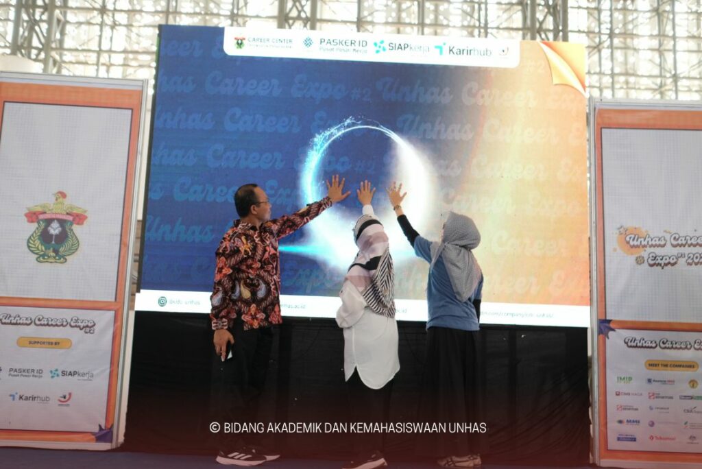 Unhas Career Expo Dipadati Pengunjung, 14 Perusahaan Buka Rekrutmen