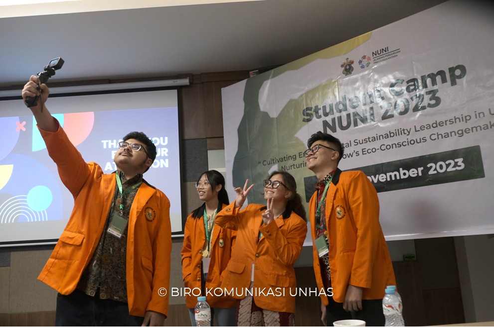Unhas Tuan Rumah Stundent Camp NUNI 2023, diikuti 51 Delegai 15 Universitas
