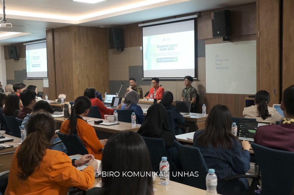 Unhas Tuan Rumah Stundent Camp NUNI 2023, diikuti 51 Delegai 15 Universitas