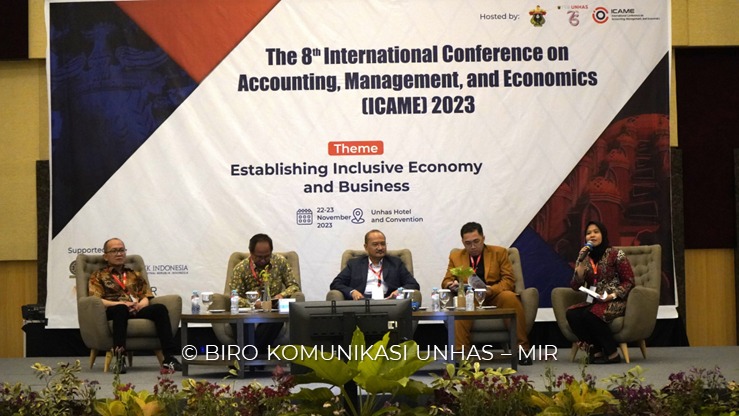 FEB Unhas Selenggarakan Konferensi Internasional ICAME, Bahas Ekonomi yang Inklusif