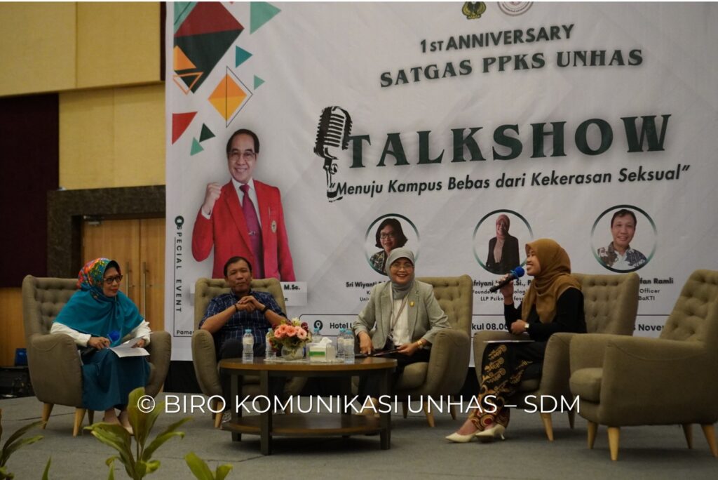 Satgas PPKS Unhas Selenggarakan Talk Show Kampus Bebas dari Kekerasan Seksual