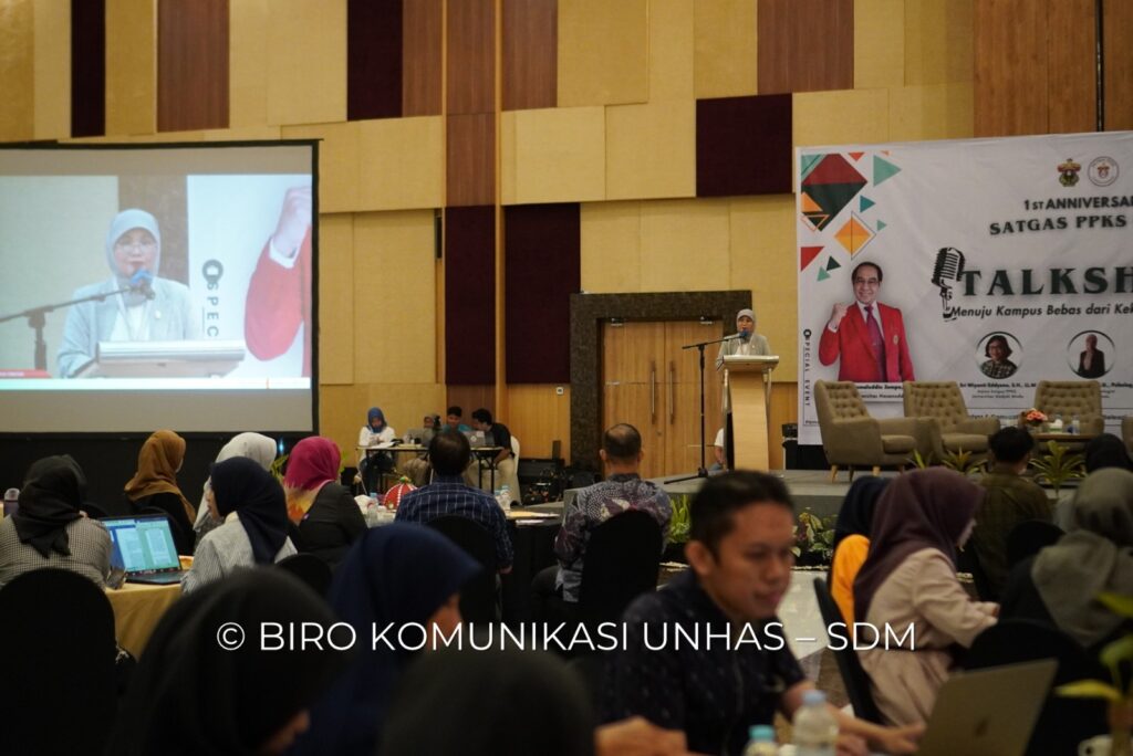 Satgas PPKS Unhas Selenggarakan Talk Show Kampus Bebas dari Kekerasan Seksual