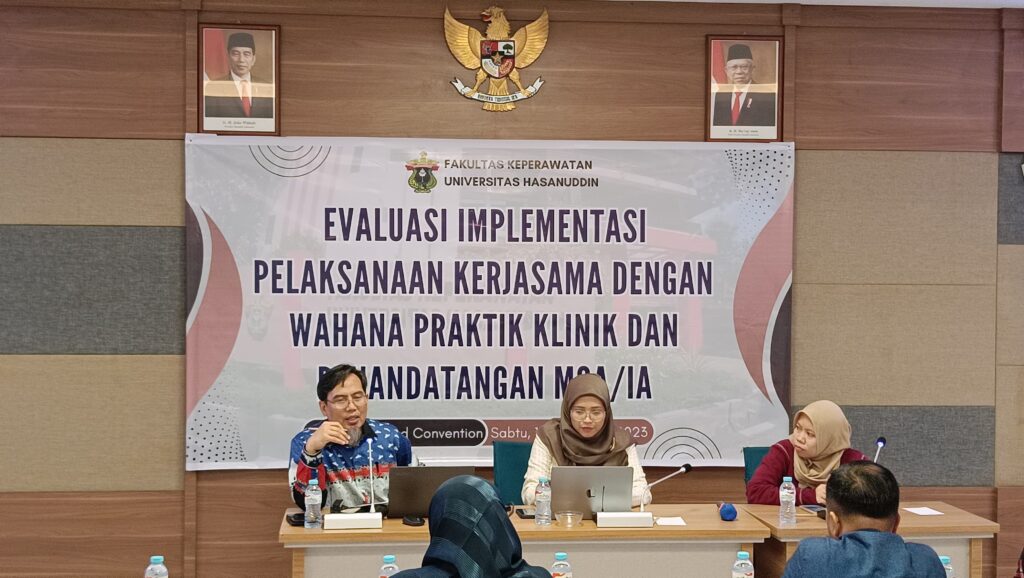 F.Kep Unhas Gelar FGD Evaluasi Implementasi Kerjasama dan Penandatanganan MOAIA