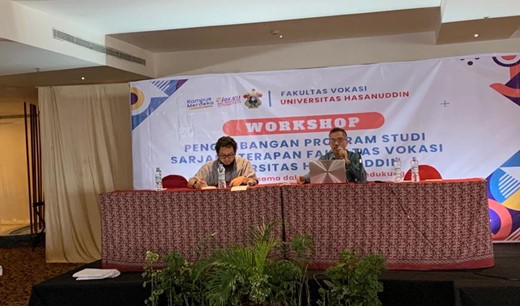 Workshop Fakultas Vokasi Unhas: Menguatkan Kerja Sama dan Optimalisasi Indeksasi Jurnal