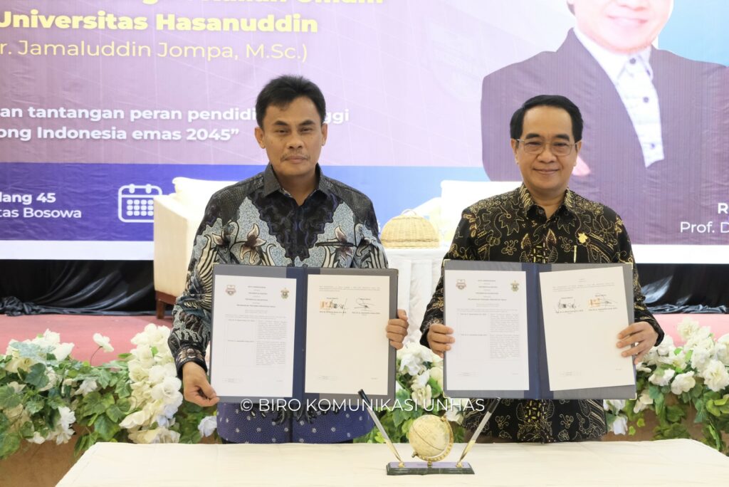 Meningkatkan Peran Pendidikan Tinggi melalui Kuliah Umum dan Perpanjangan MoU antara Unhas dan Universitas Bosowa