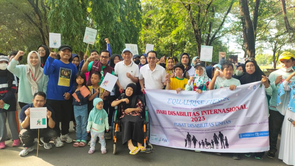 Rektor Unhas Pada Peringatan Difabel Internasional: Tahun depan, Unhas tidak hanya menerima maba difabel melalui jalur afirmatif, tetapi juga melalui jalur umum